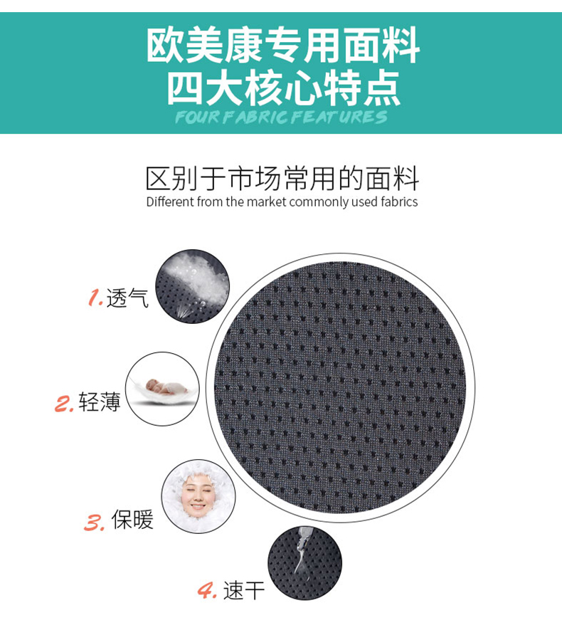 针织加强防护护膝_常州普邦医疗设备