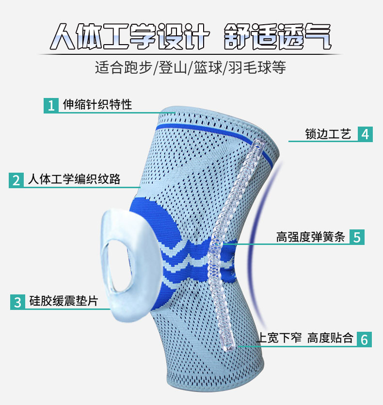加强运动护膝_常州普邦医疗设备